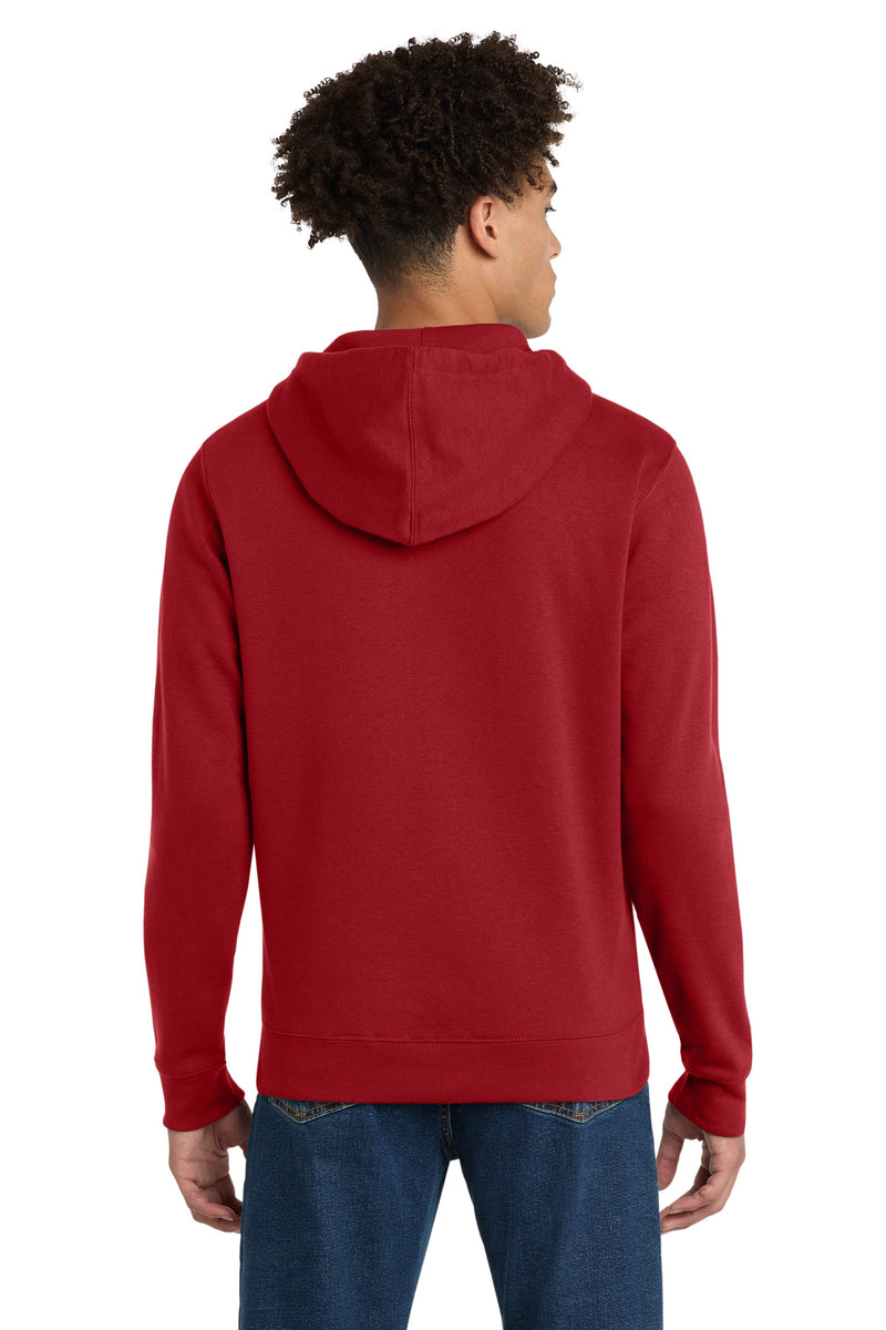 District V.I.T.Fleece Full-Zip Hoodie - Classic Red