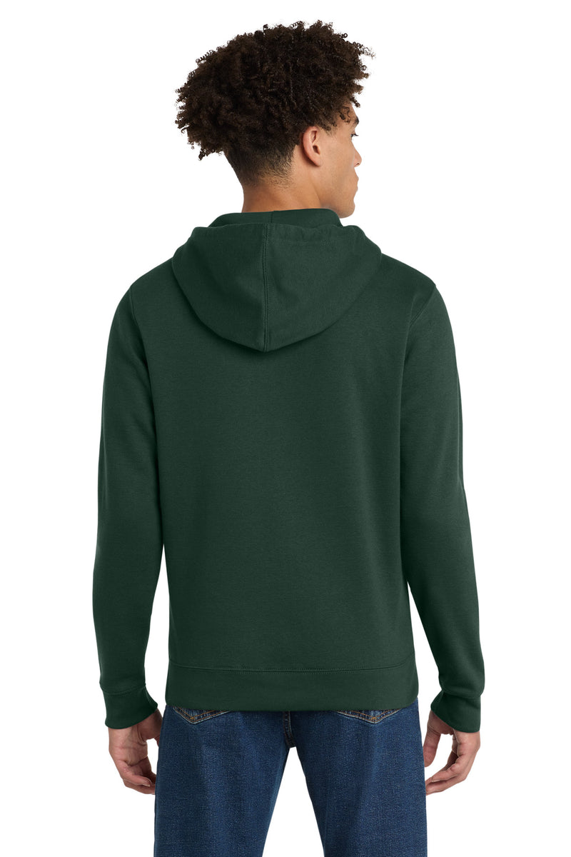 District V.I.T.Fleece Full-Zip Hoodie - Forest Green