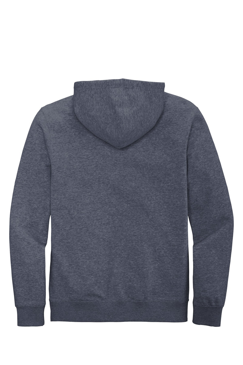 District V.I.T.Fleece Full-Zip Hoodie - Heathered Navy
