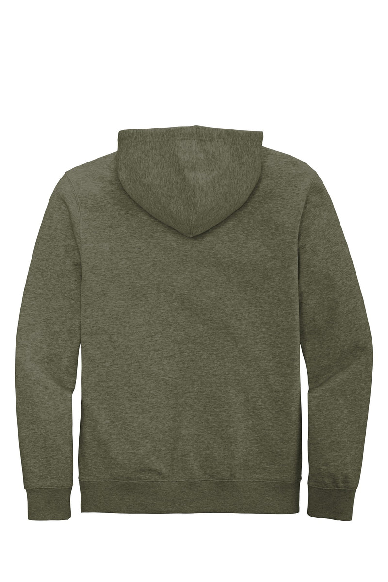 District V.I.T.Fleece Full-Zip Hoodie - Heathered Olive