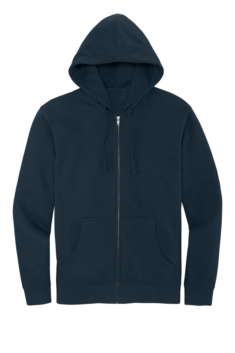 District V.I.T.Fleece Full-Zip Hoodie - New Navy