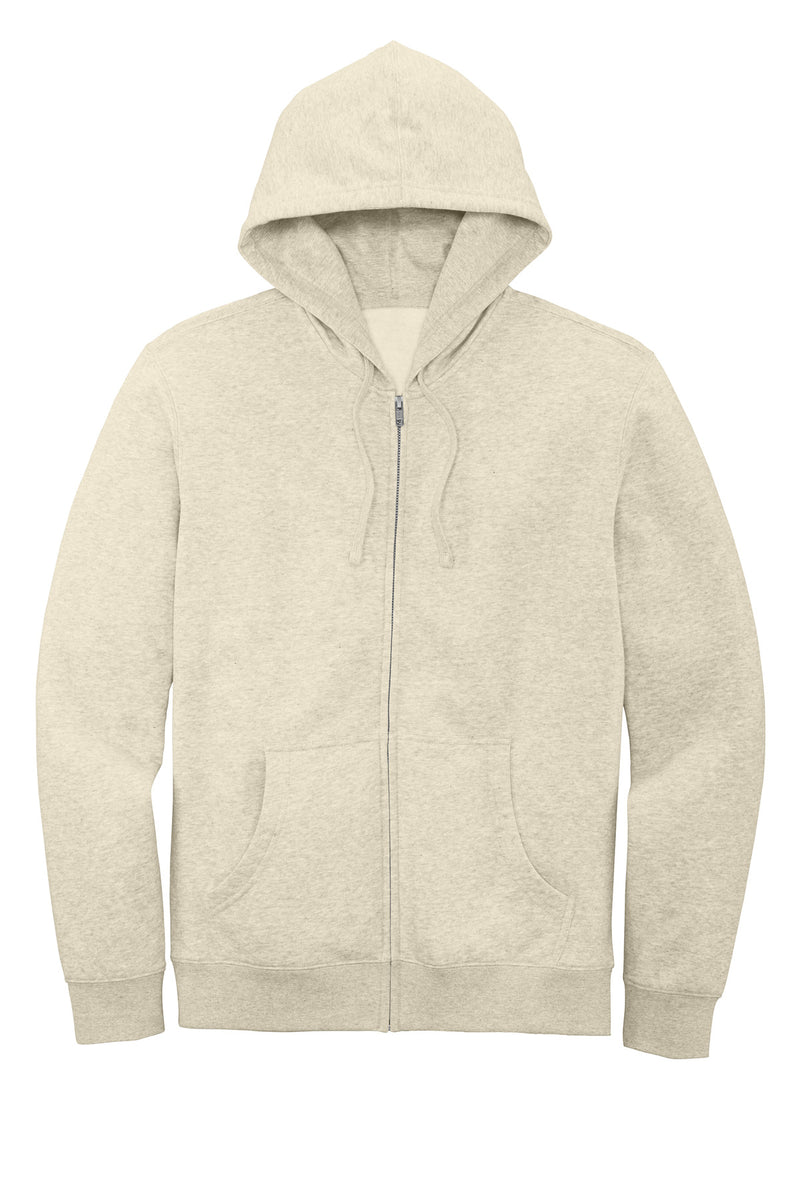District V.I.T.Fleece Full-Zip Hoodie - Oatmeal Heather