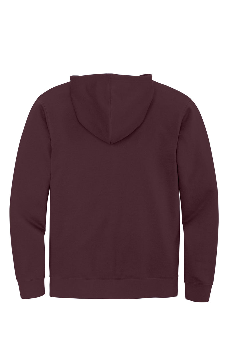 District V.I.T.Fleece Full-Zip Hoodie - Plum