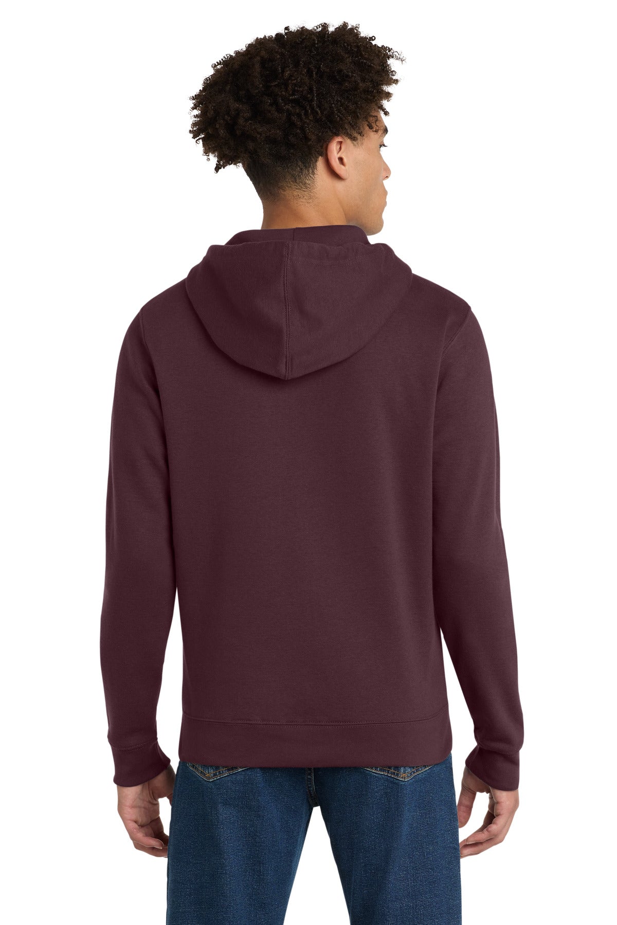 District V.I.T.Fleece Full-Zip Hoodie - Plum