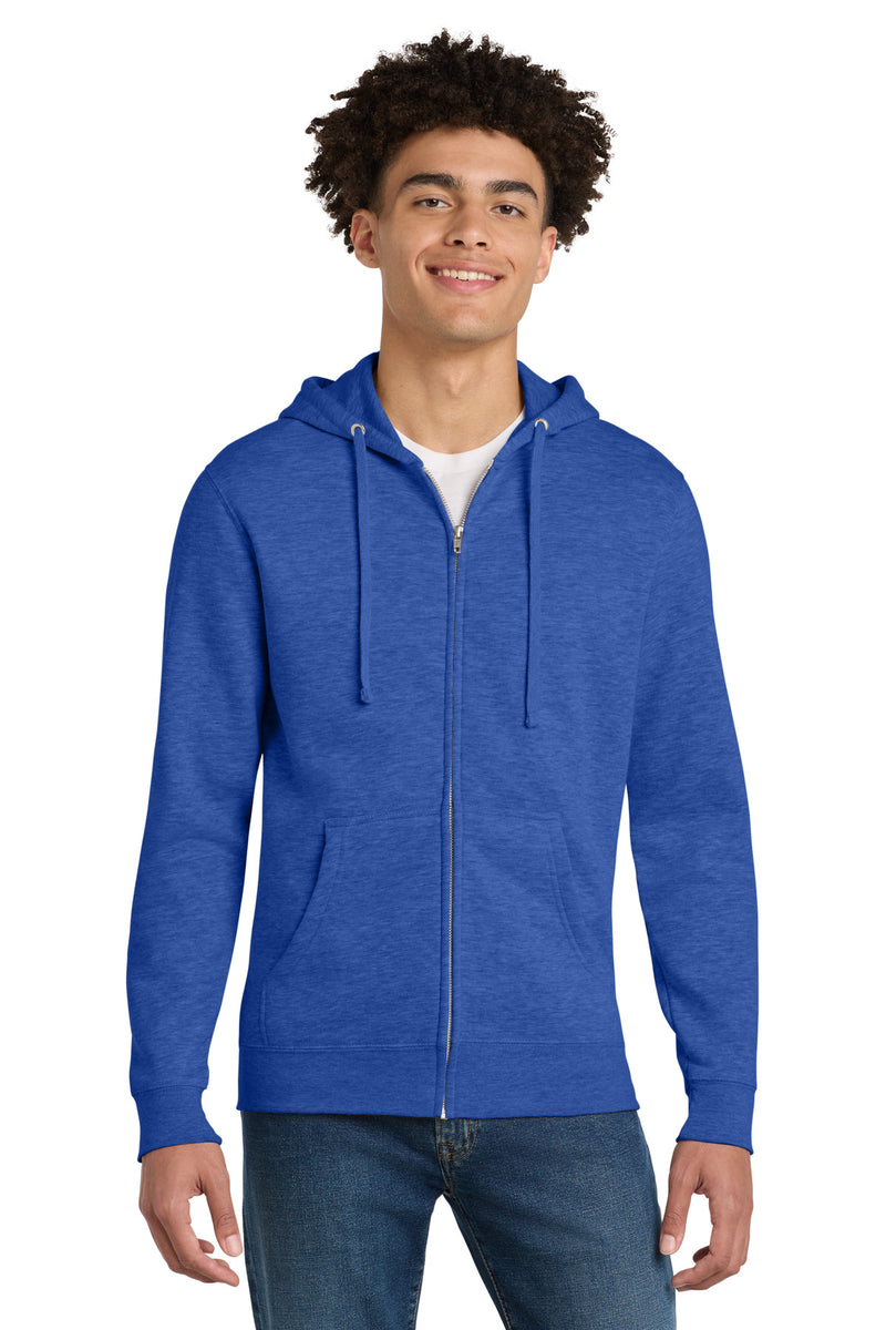 District V.I.T.Fleece Full-Zip Hoodie - Royal Frost