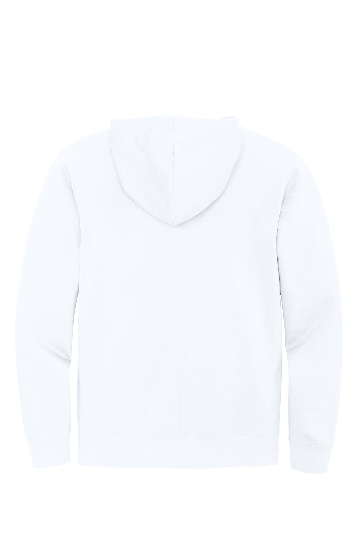 District V.I.T.Fleece Full-Zip Hoodie - White