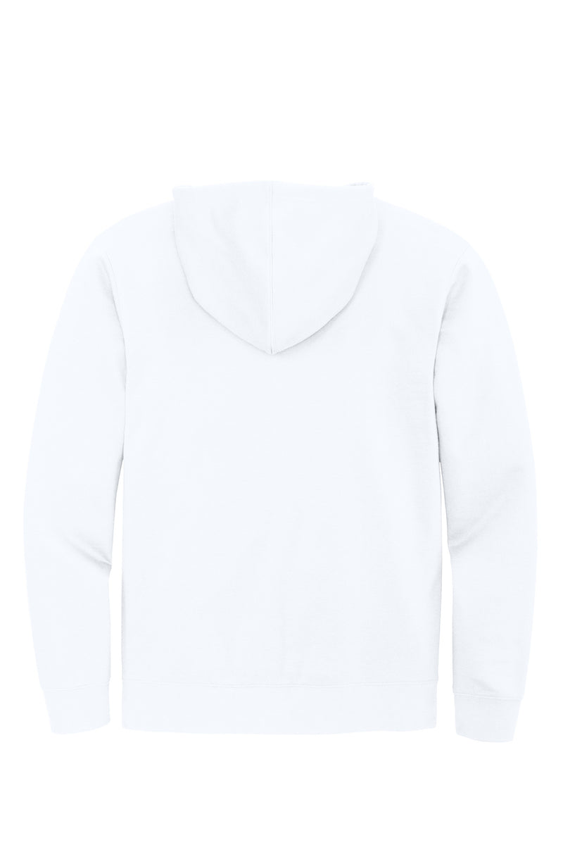 District V.I.T.Fleece Full-Zip Hoodie - White