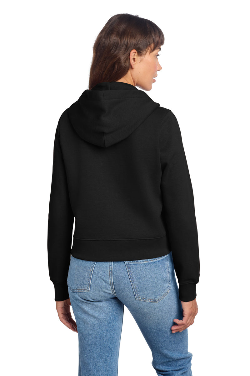 District Women's V.I.T. Fleece Full-Zip Hoodie - Black