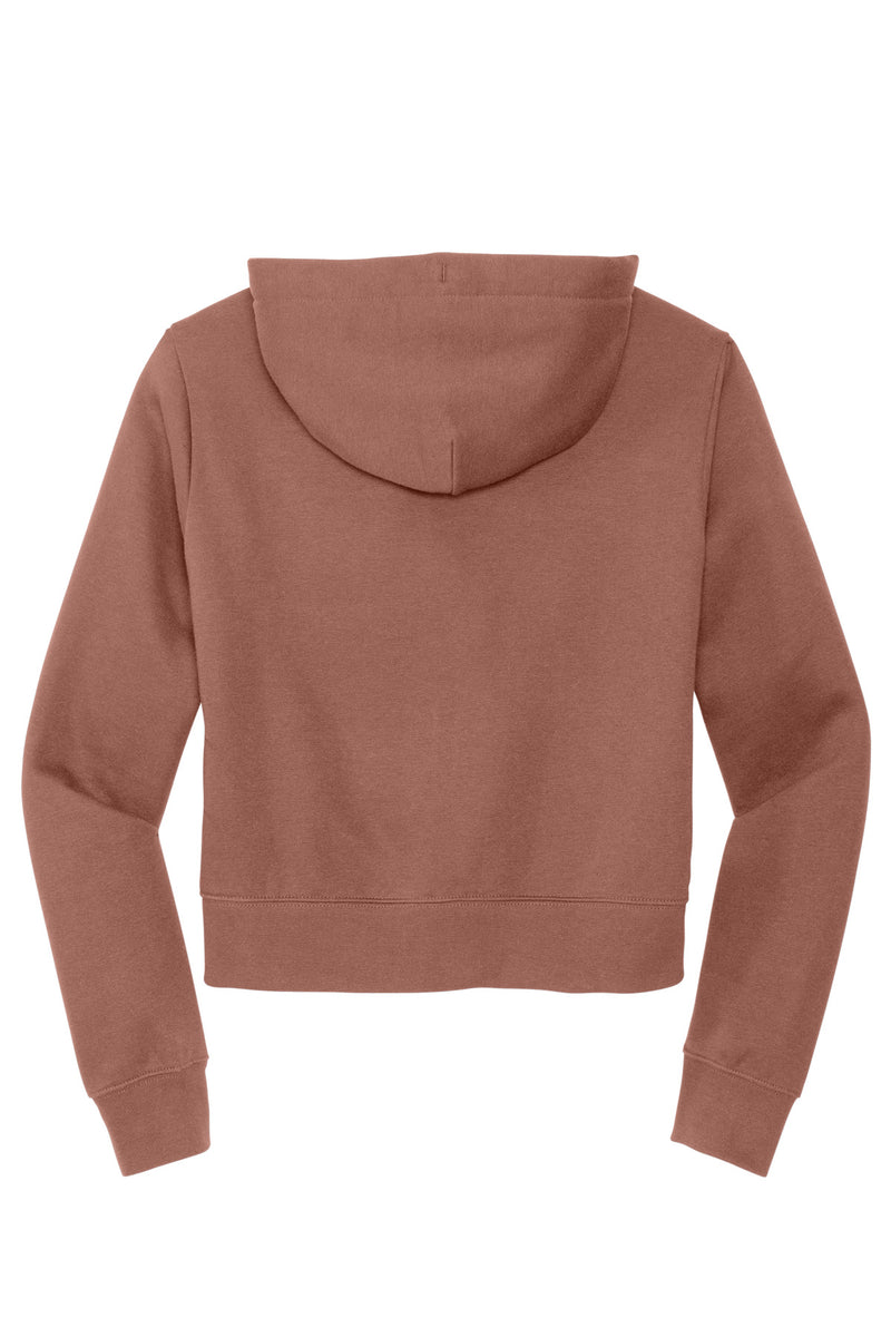 District Women's V.I.T. Fleece Full-Zip Hoodie - Desert Rose