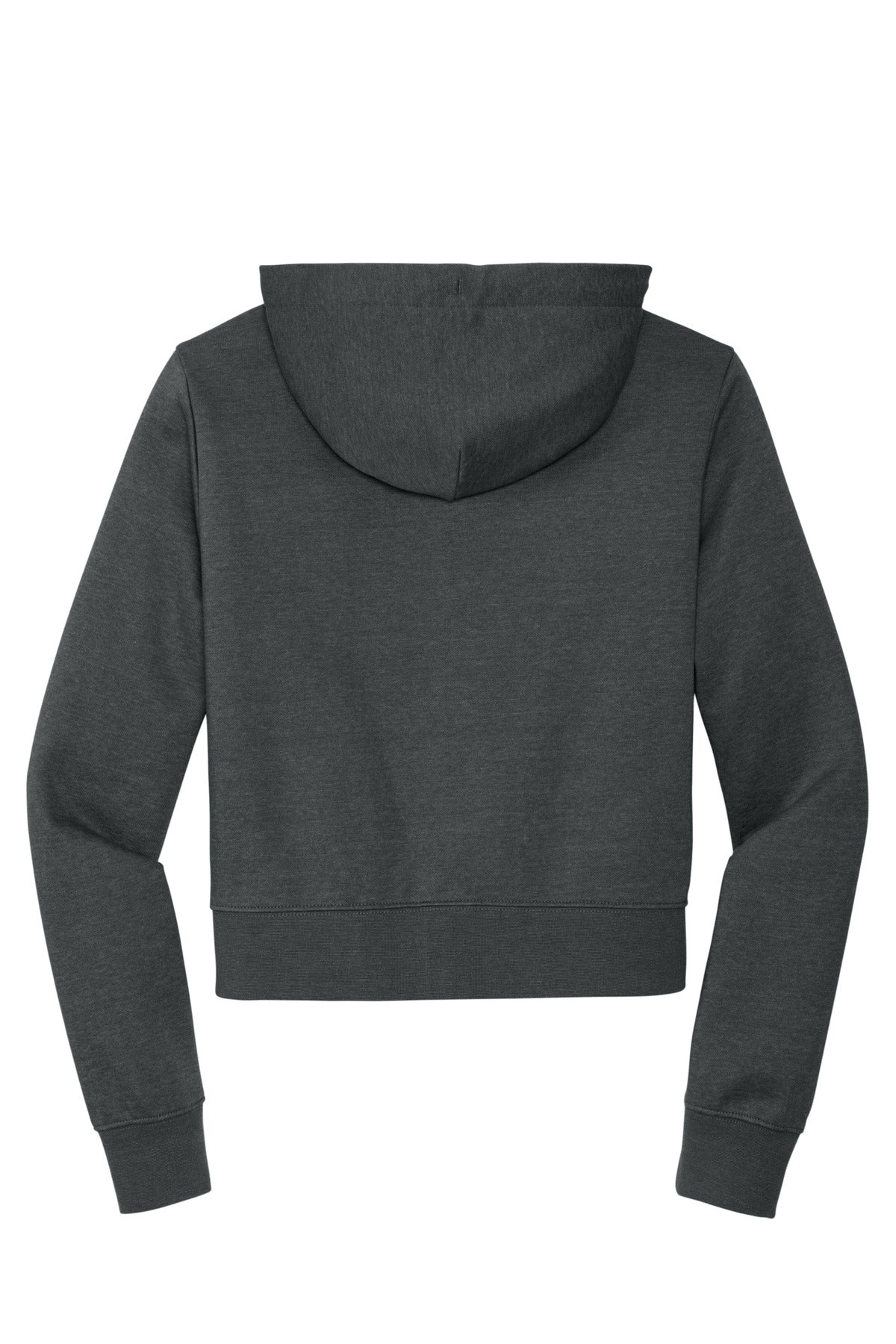 District Women's V.I.T. Fleece Full-Zip Hoodie - Heathered Charcoal