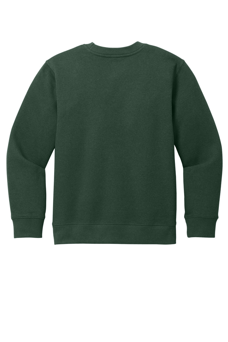 District Youth V.I.T. Fleece Crew - Forest Green