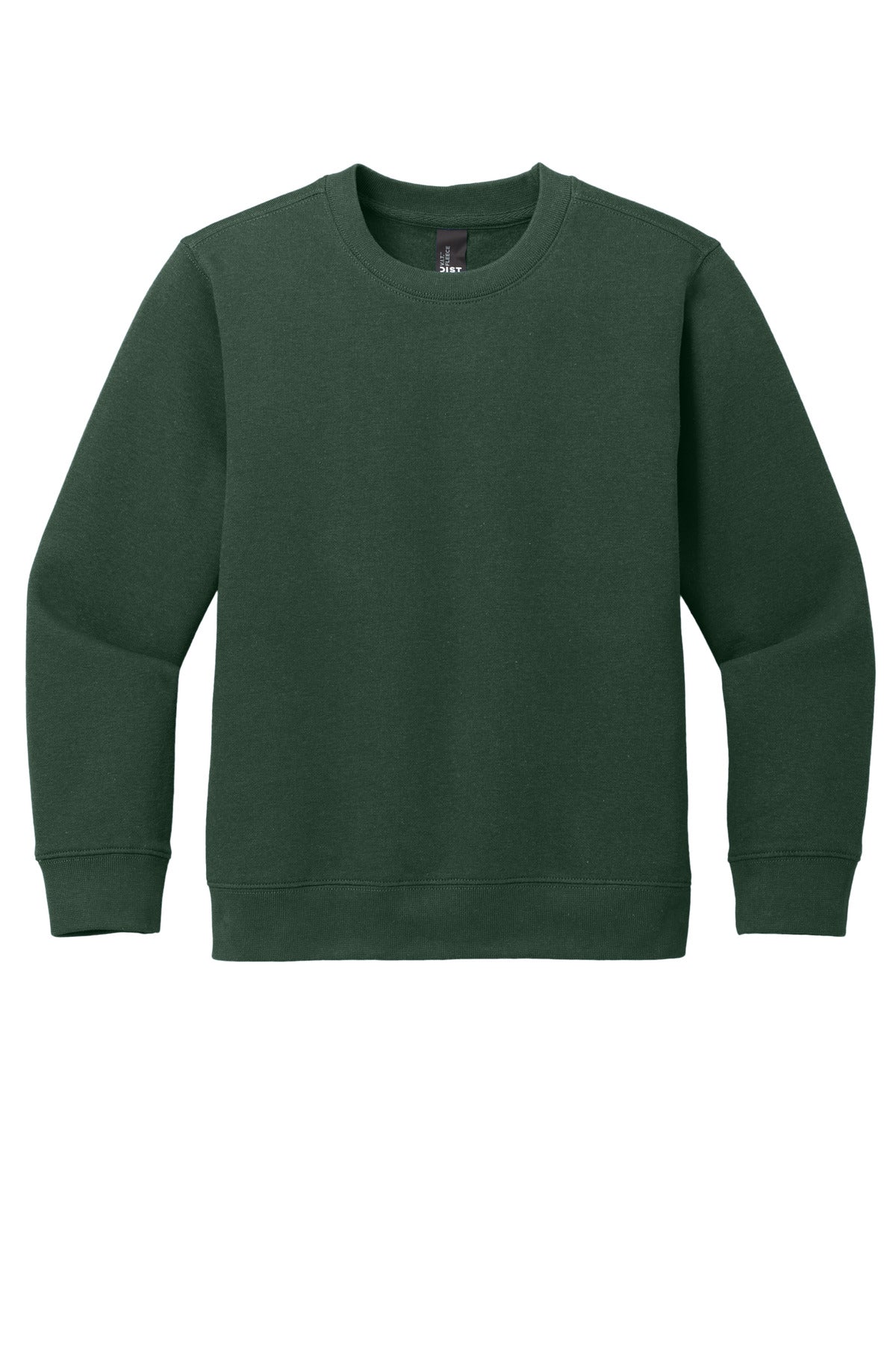 District Youth V.I.T. Fleece Crew - Forest Green