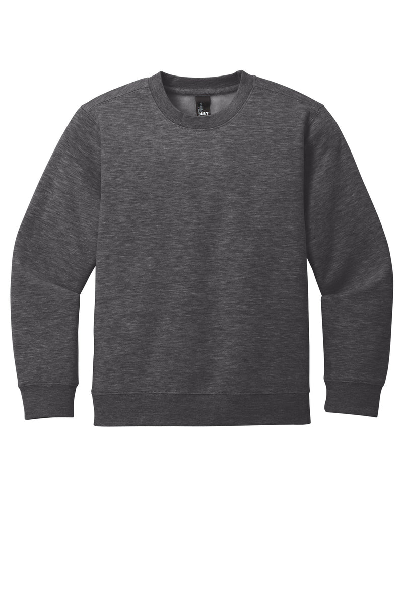 District Youth V.I.T. Fleece Crew - Heathered Charcoal