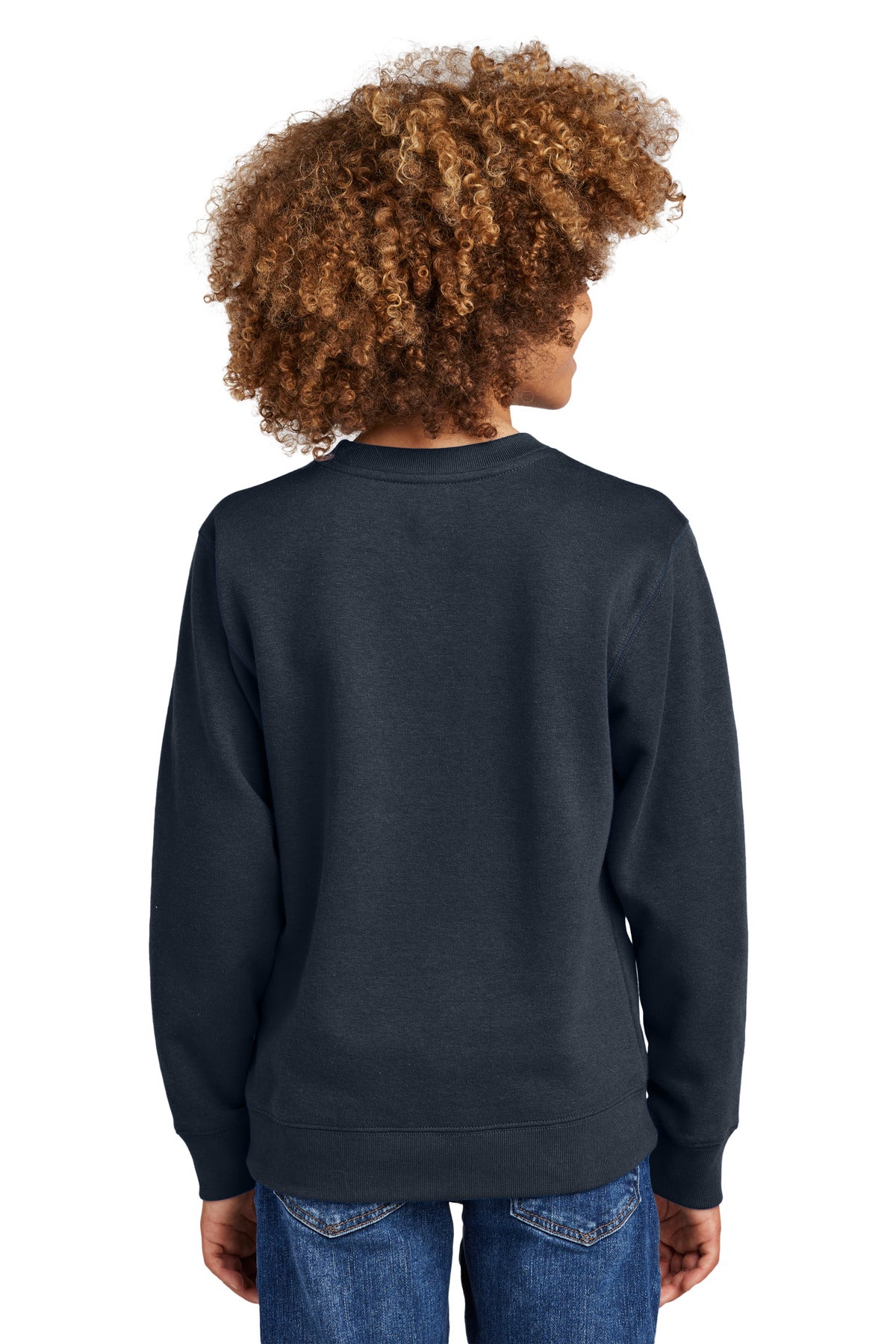 District Youth V.I.T. Fleece Crew - New Navy