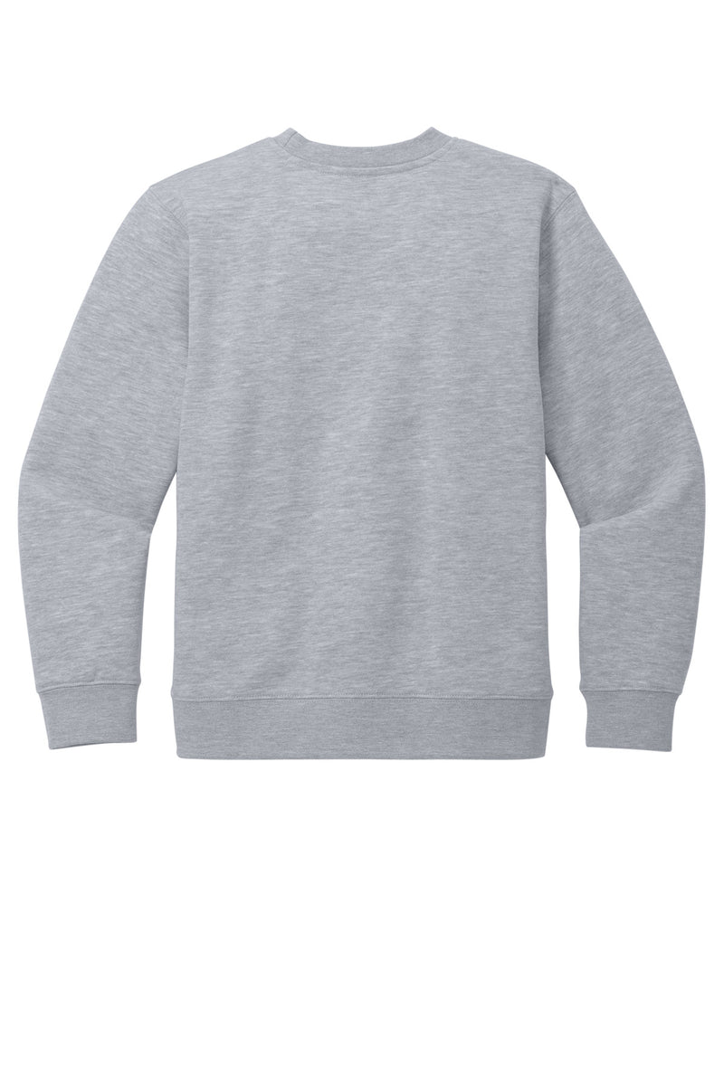 District Youth V.I.T. Fleece Crew - Light Heather Grey