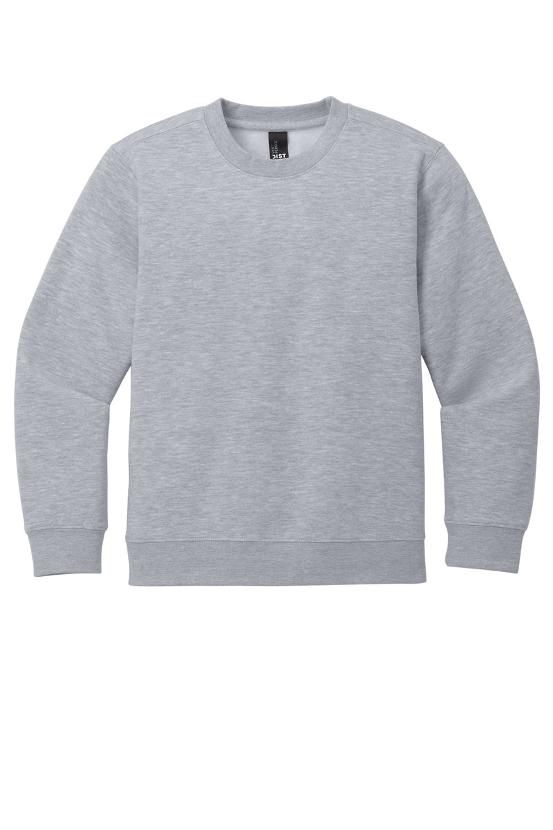 District Youth V.I.T. Fleece Crew - Light Heather Grey