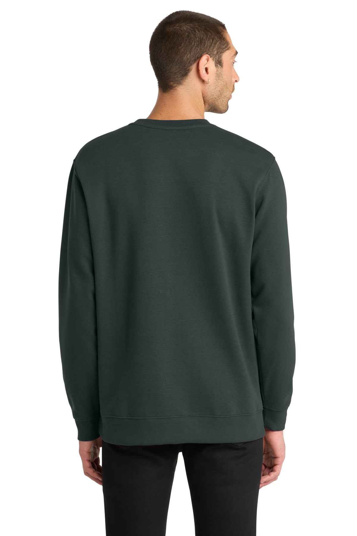 District V.I.T.Fleece Crew - Charcoal