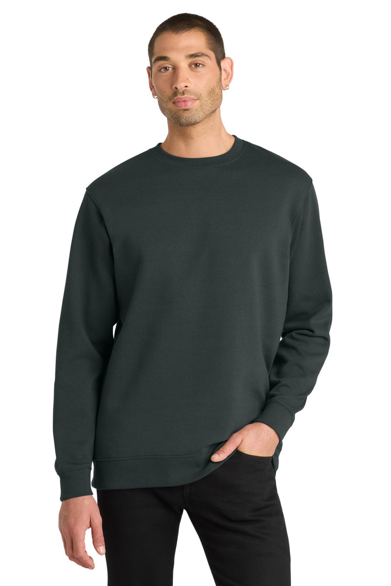 District V.I.T.Fleece Crew - Charcoal
