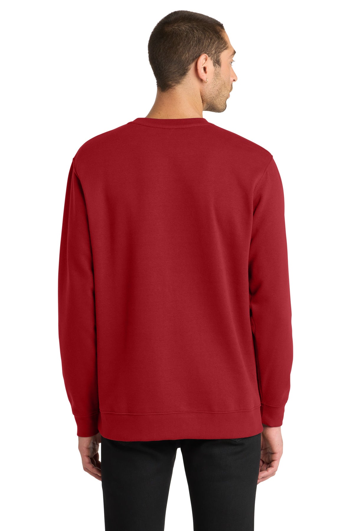 District V.I.T.Fleece Crew - Classic Red