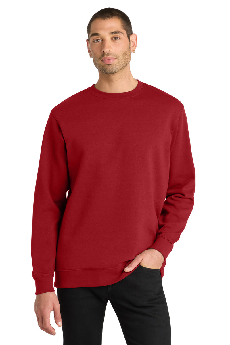 District V.I.T.Fleece Crew - Classic Red