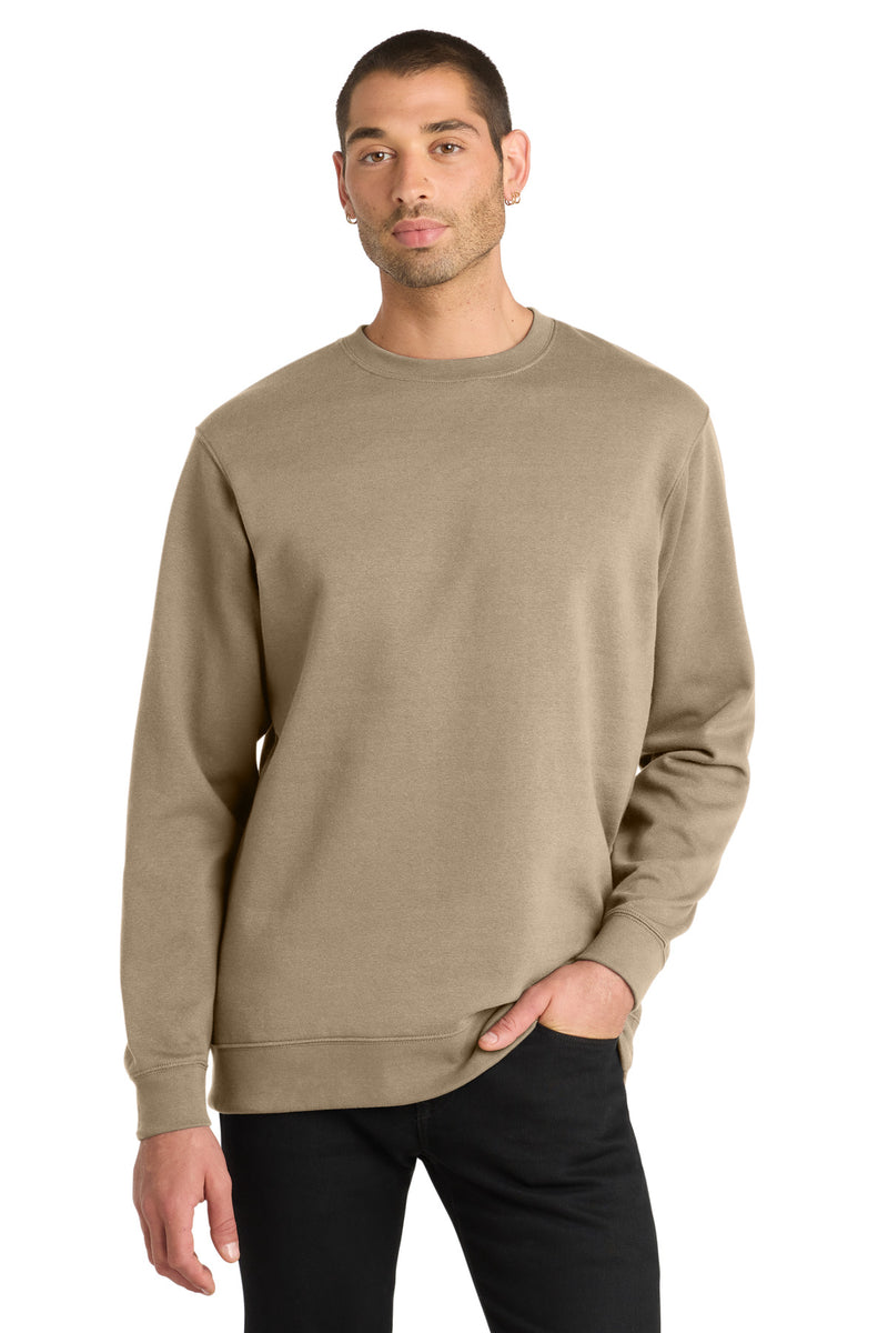 District V.I.T.Fleece Crew - Desert Tan