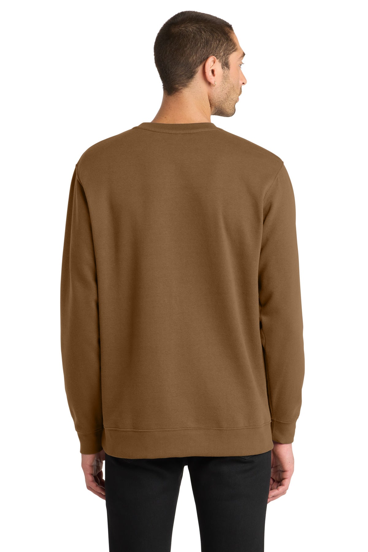 District V.I.T.Fleece Crew - Duck Brown