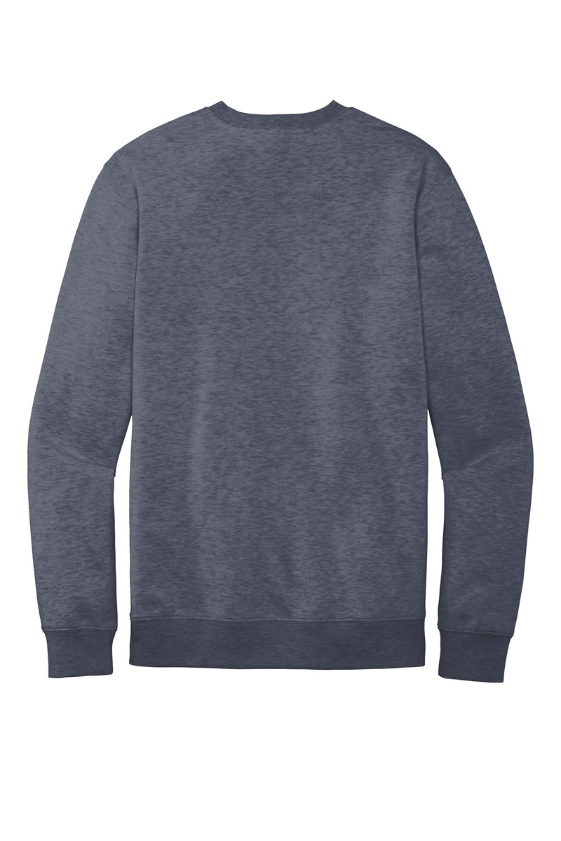 District V.I.T.Fleece Crew - Heathered Navy