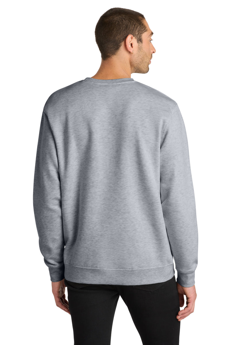 District V.I.T.Fleece Crew - Light Heather Grey