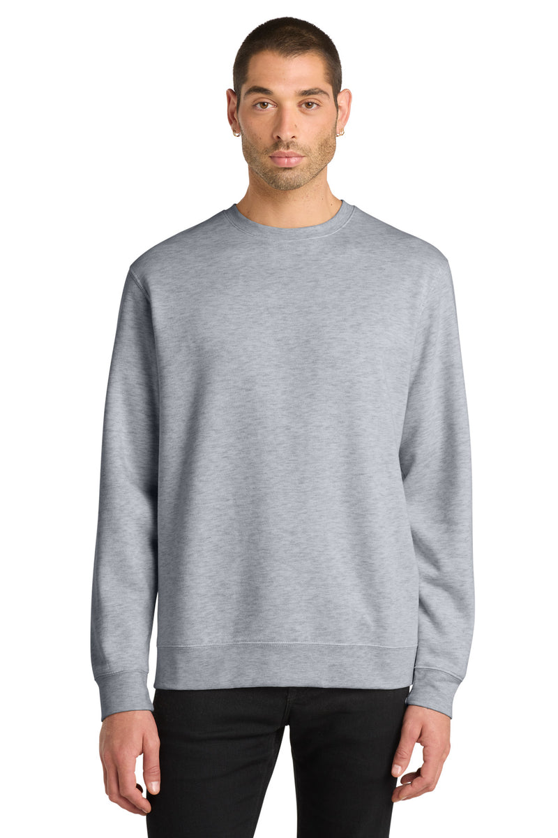 District V.I.T.Fleece Crew - Light Heather Grey