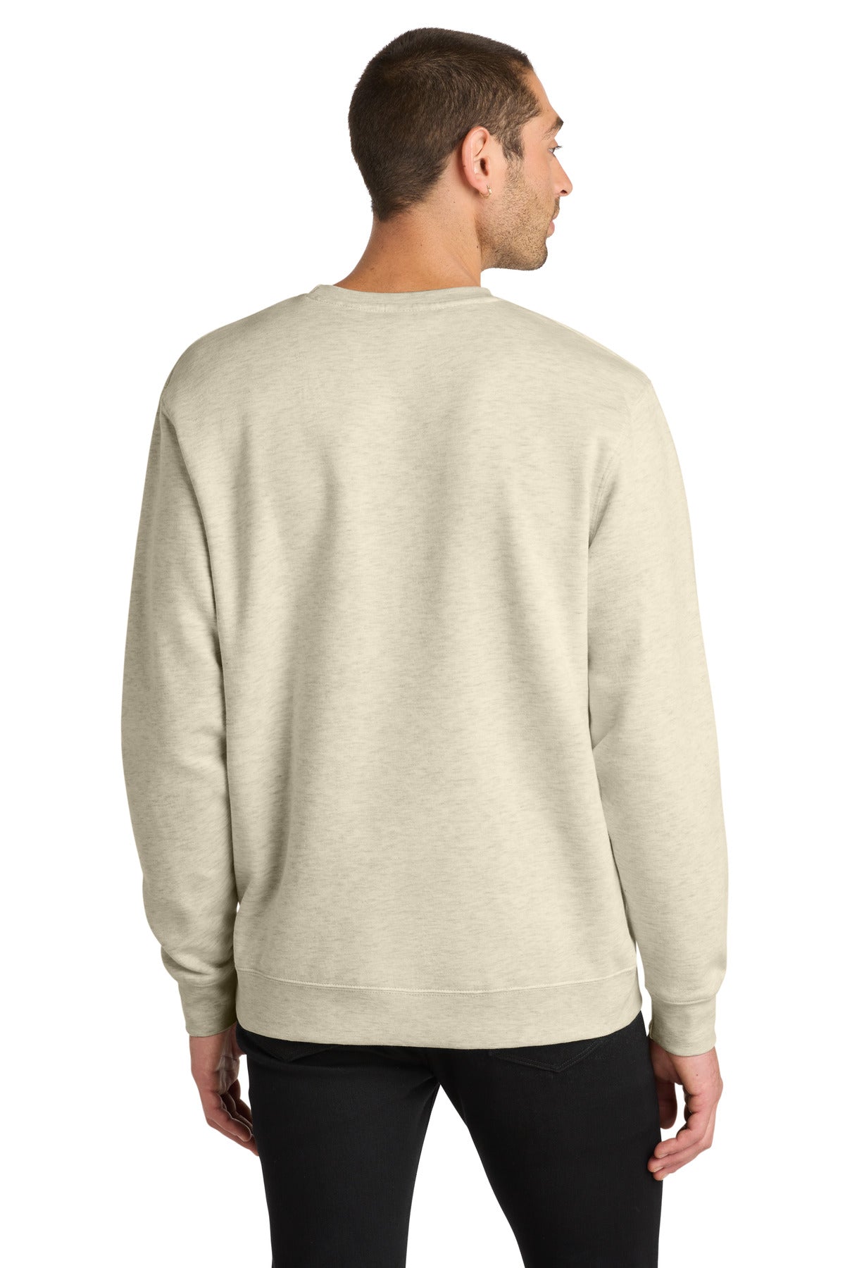District V.I.T.Fleece Crew - Oatmeal Heather