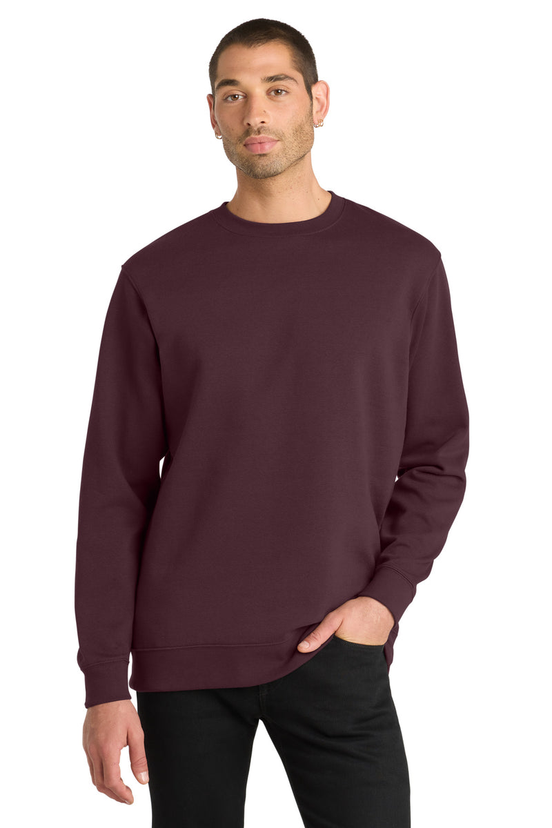 District V.I.T.Fleece Crew - Plum