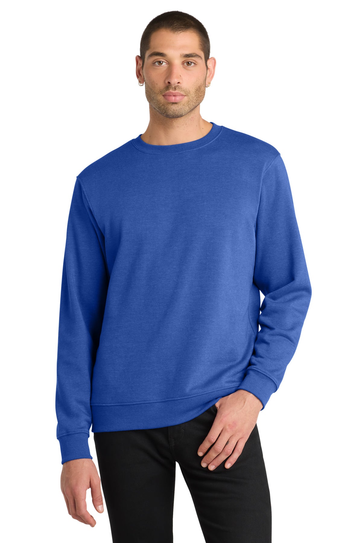 District V.I.T.Fleece Crew - Royal Frost