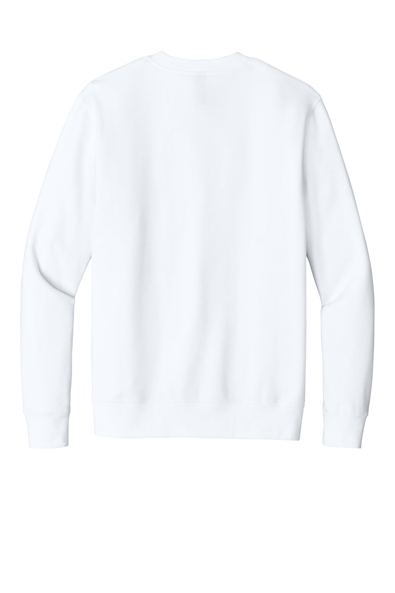 District V.I.T.Fleece Crew - White