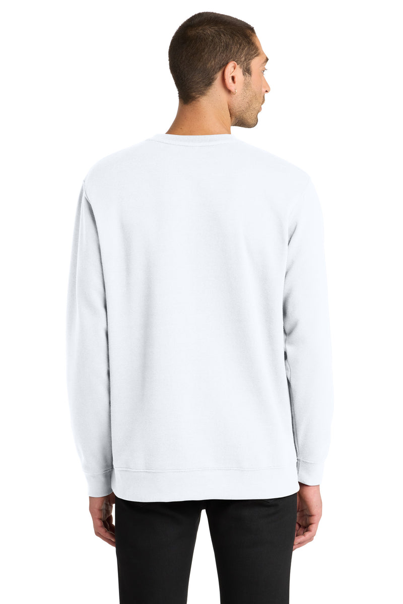 District V.I.T.Fleece Crew - White