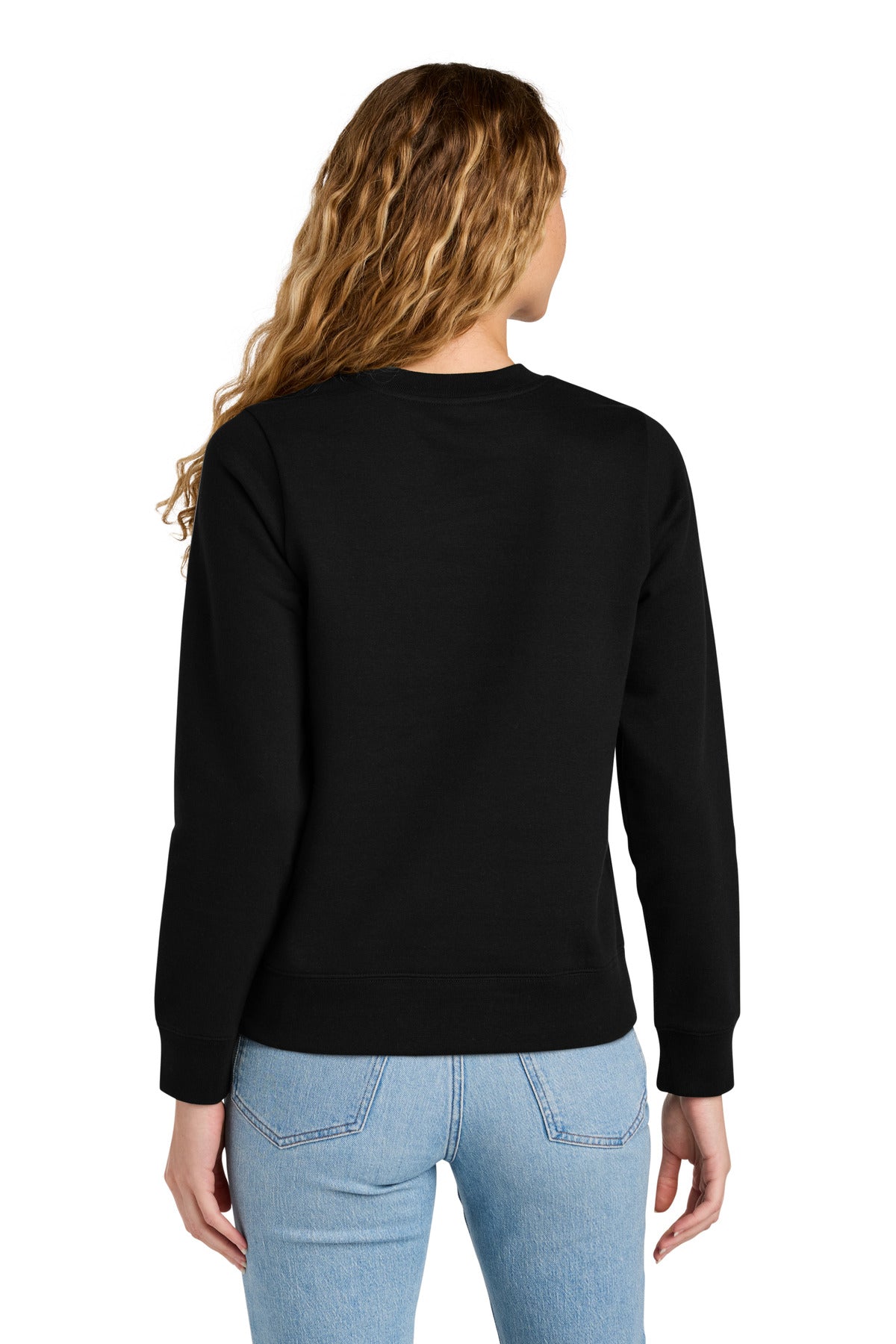 District Women's V.I.T. Fleece Crew - Black