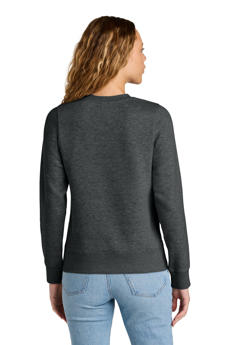 District Women's V.I.T. Fleece Crew - Heathered Charcoal