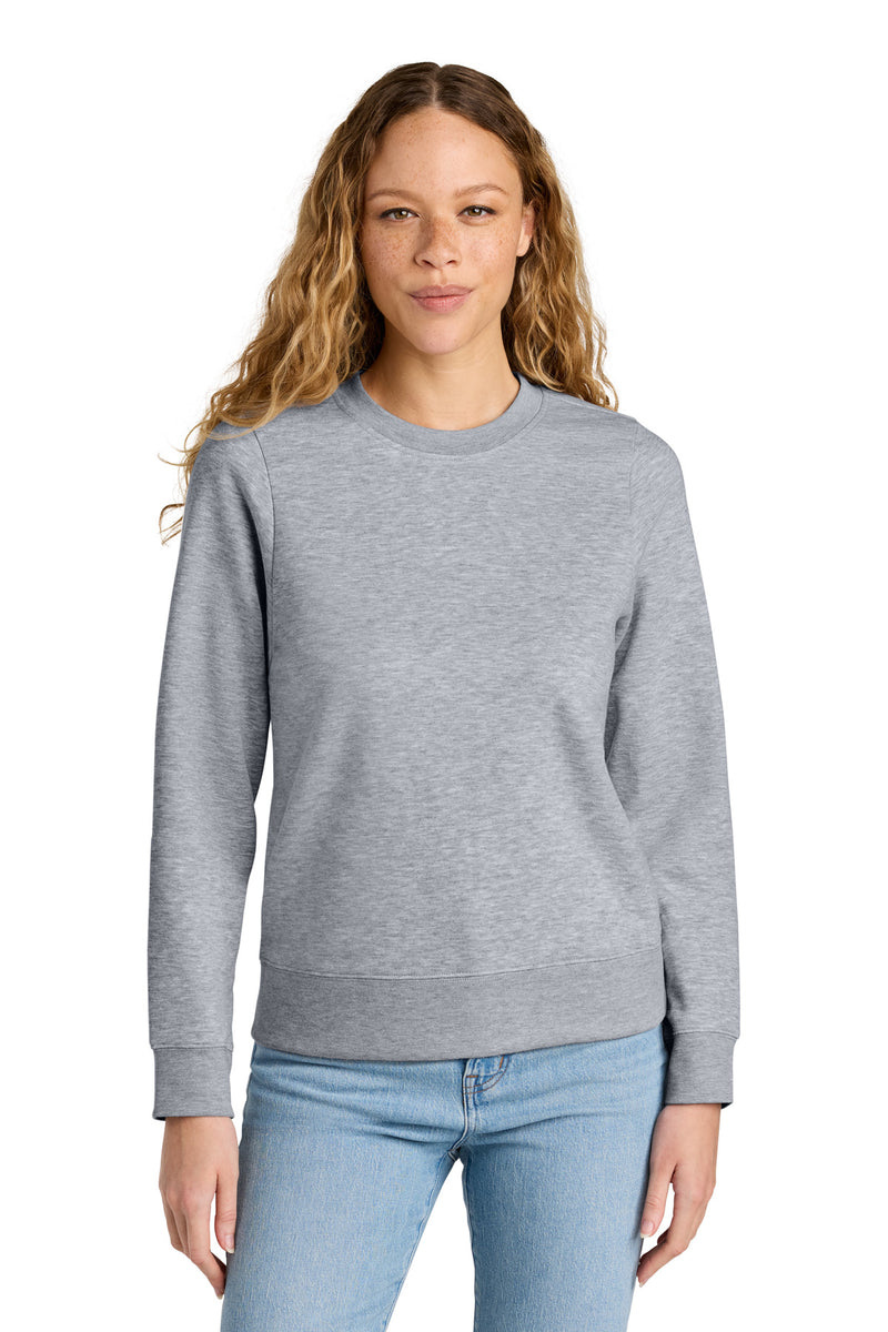 District Women's V.I.T. Fleece Crew - Light Heather Grey