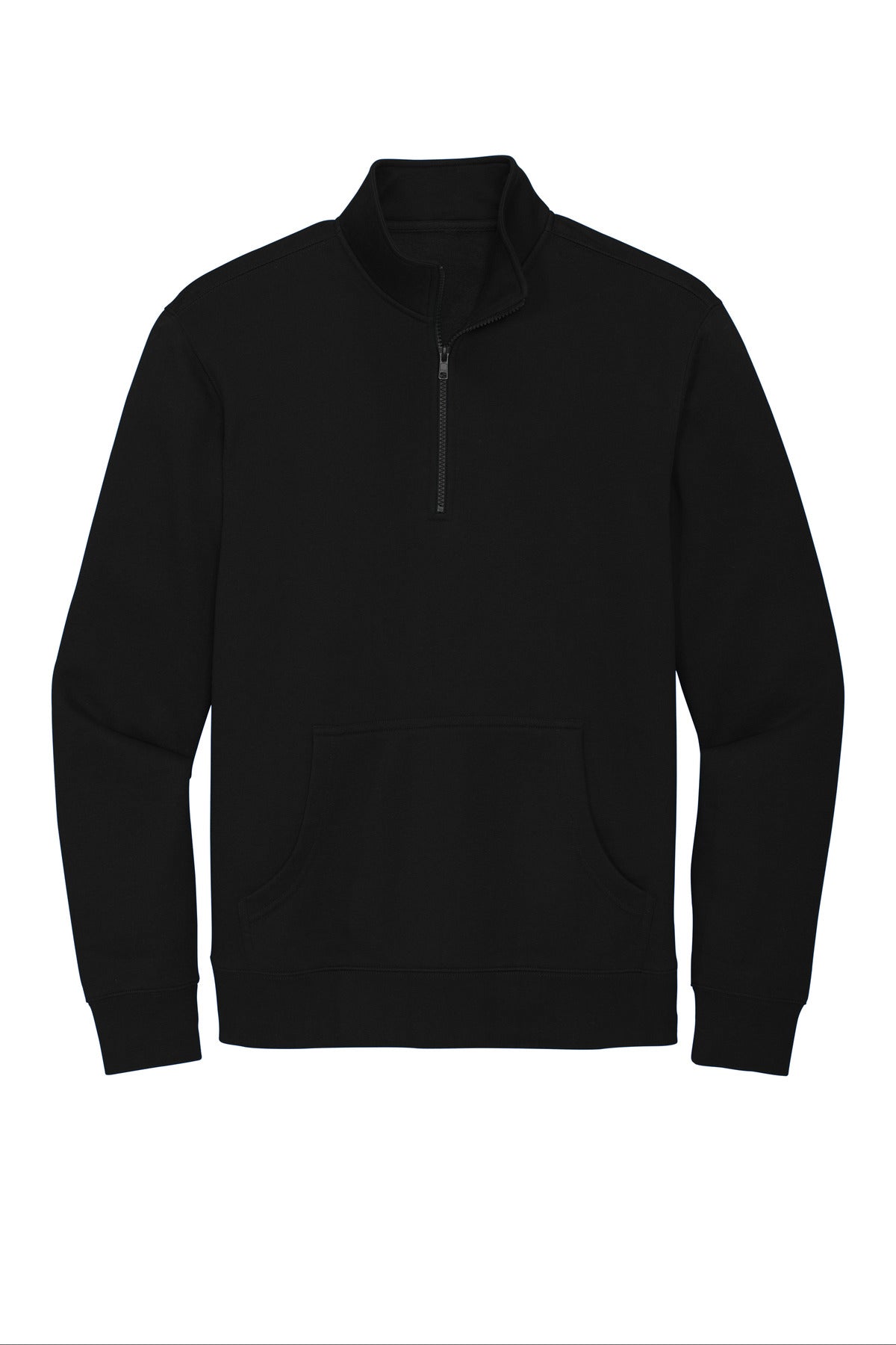 District V.I.T.Fleece 1/4-Zip - Black