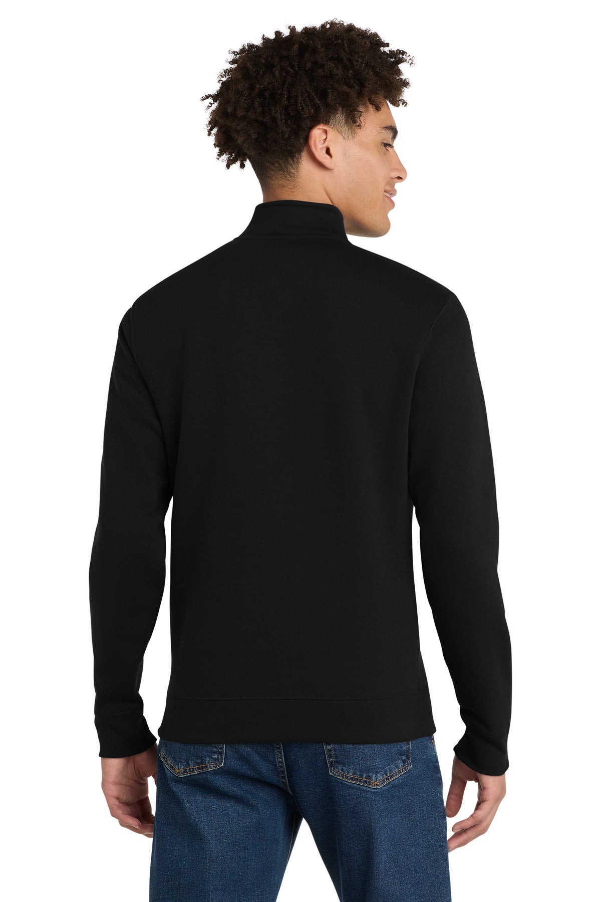 District V.I.T.Fleece 1/4-Zip - Black