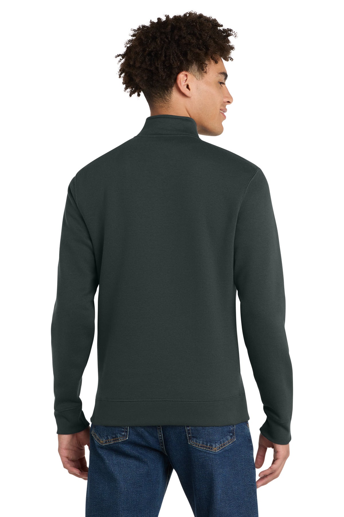 District V.I.T.Fleece 1/4-Zip - Charcoal