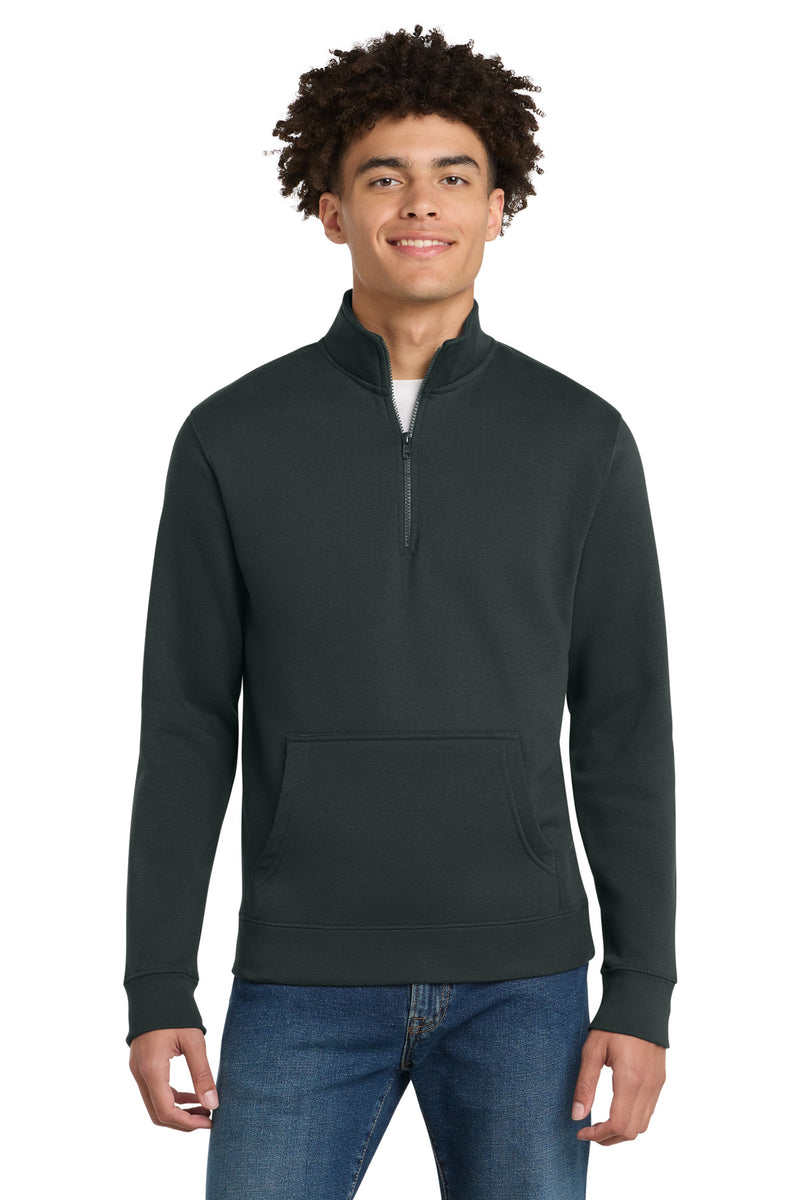 District V.I.T.Fleece 1/4-Zip - Charcoal