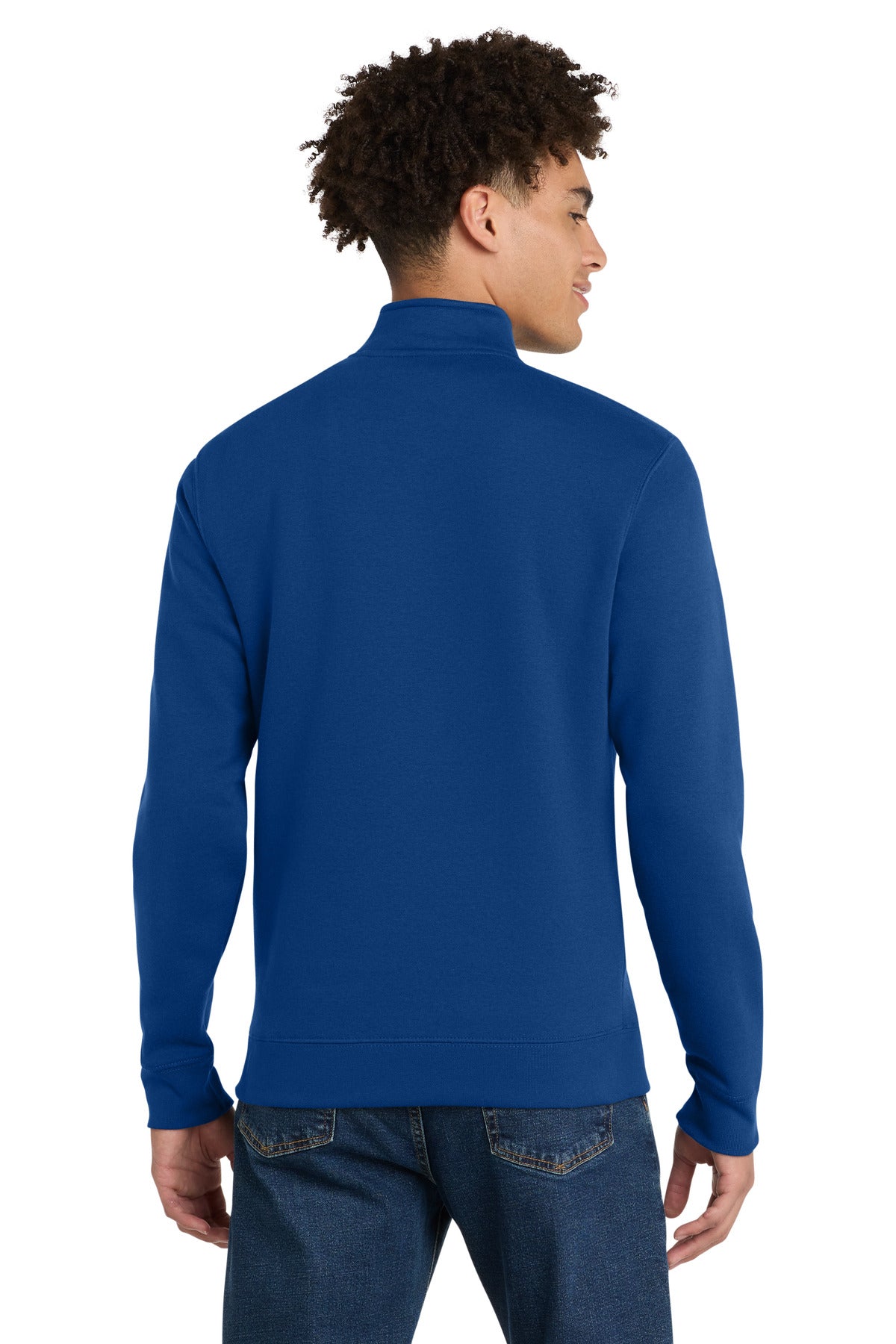 District V.I.T.Fleece 1/4-Zip - Deep Royal