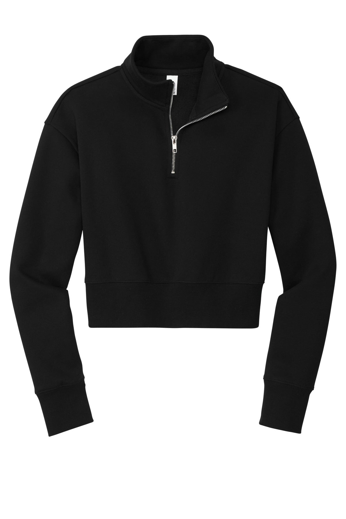 District Women's V.I.T. Fleece 1/2-Zip - Black