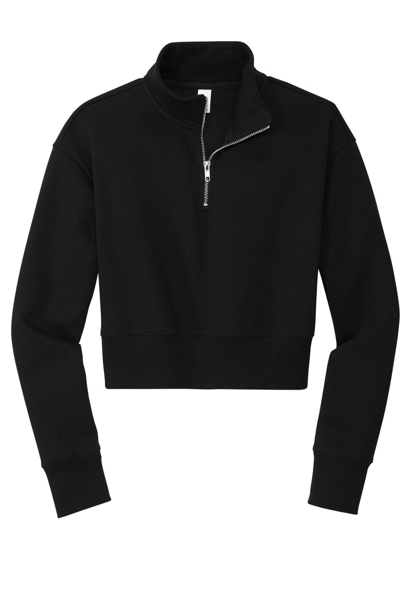 District Women's V.I.T. Fleece 1/2-Zip - Black