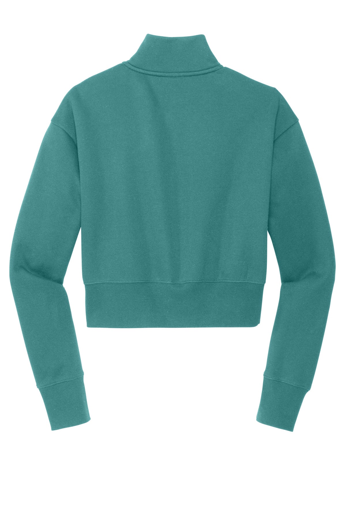 District Women's V.I.T. Fleece 1/2-Zip - Eucalyptus Blue