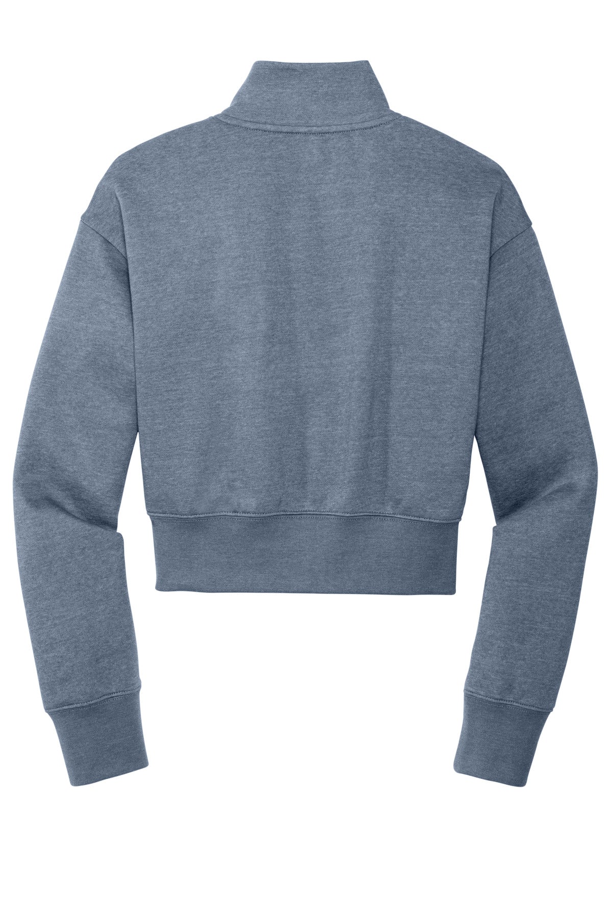 District Women's V.I.T. Fleece 1/2-Zip - Flint Blue Heather