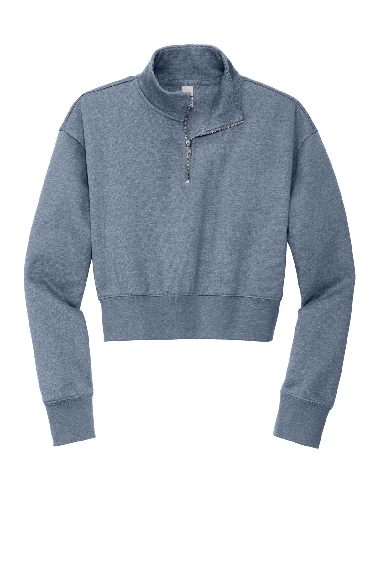 District Women's V.I.T. Fleece 1/2-Zip - Flint Blue Heather