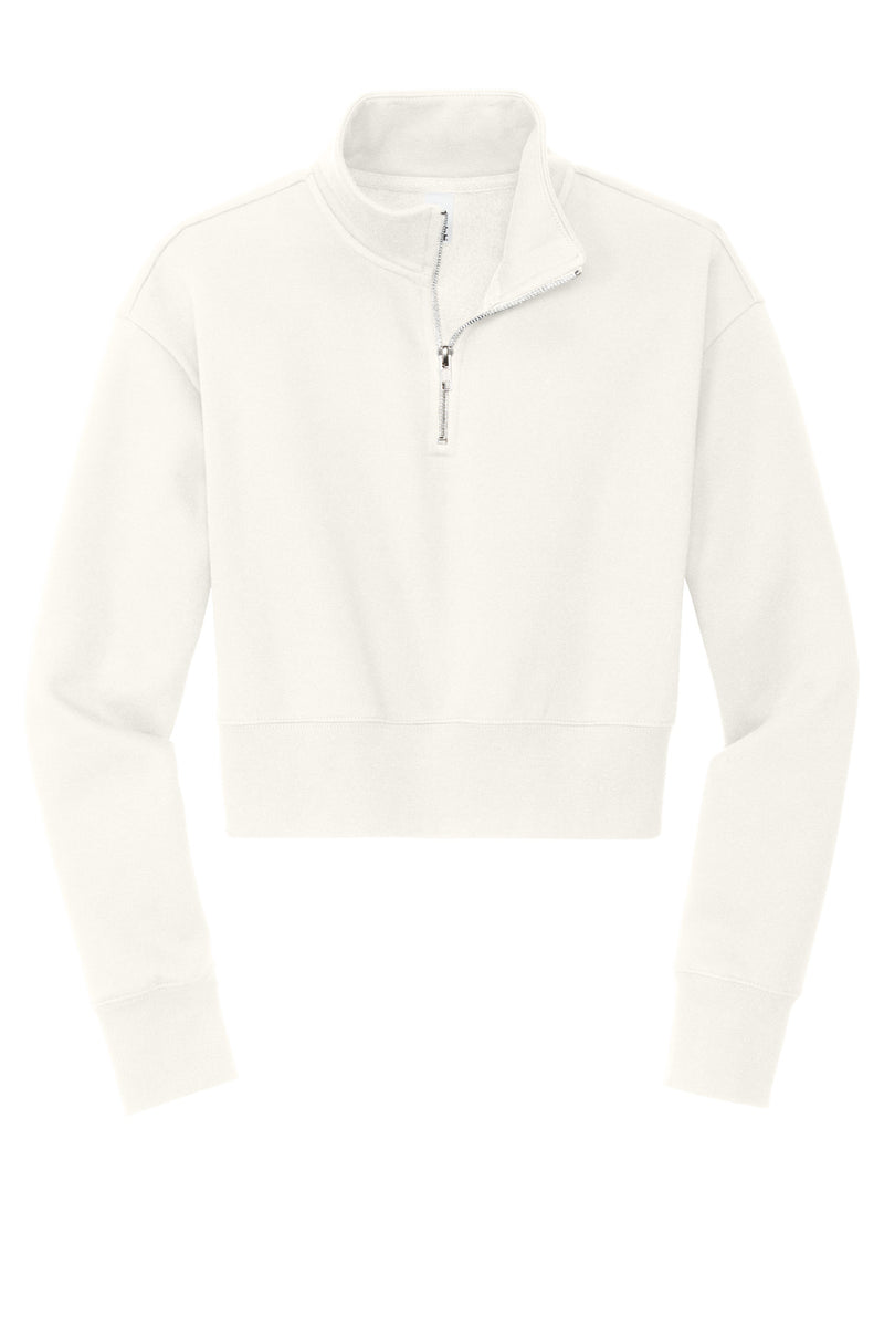 District Women's V.I.T. Fleece 1/2-Zip - Gardenia