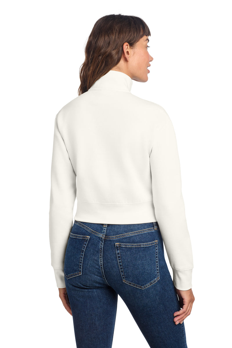 District Women's V.I.T. Fleece 1/2-Zip - Gardenia