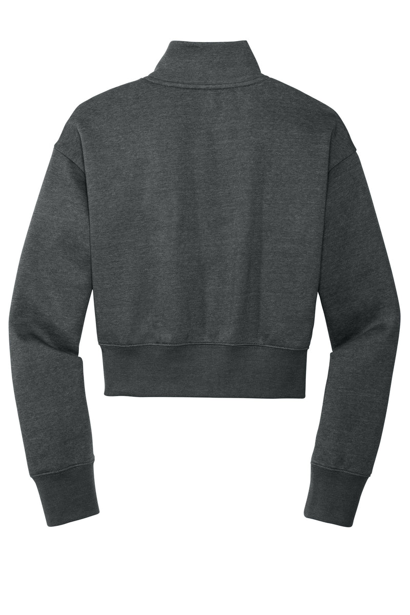 District Women's V.I.T. Fleece 1/2-Zip - Heathered Charcoal